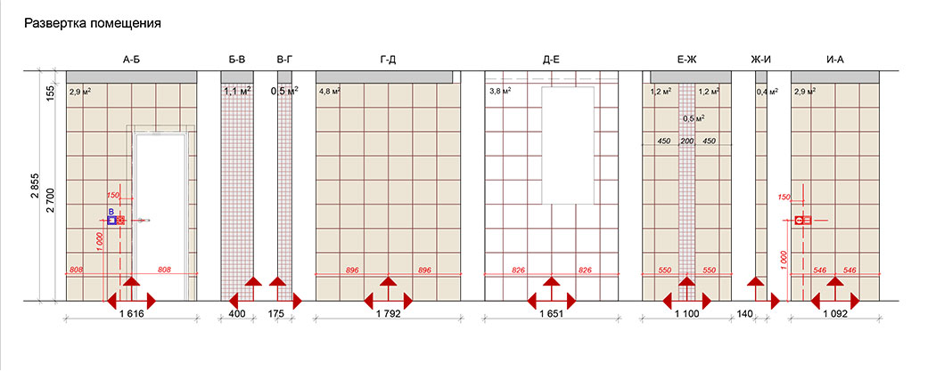 Раскладка керамической плитки Раскладка керамической плитки